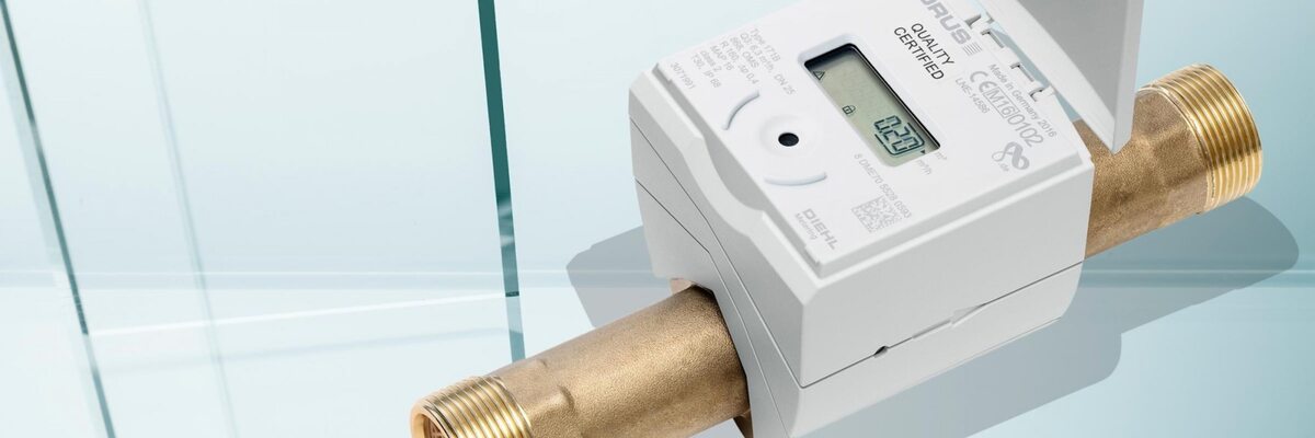 Fixed Network with ultrasonic water meters for automatic reading 