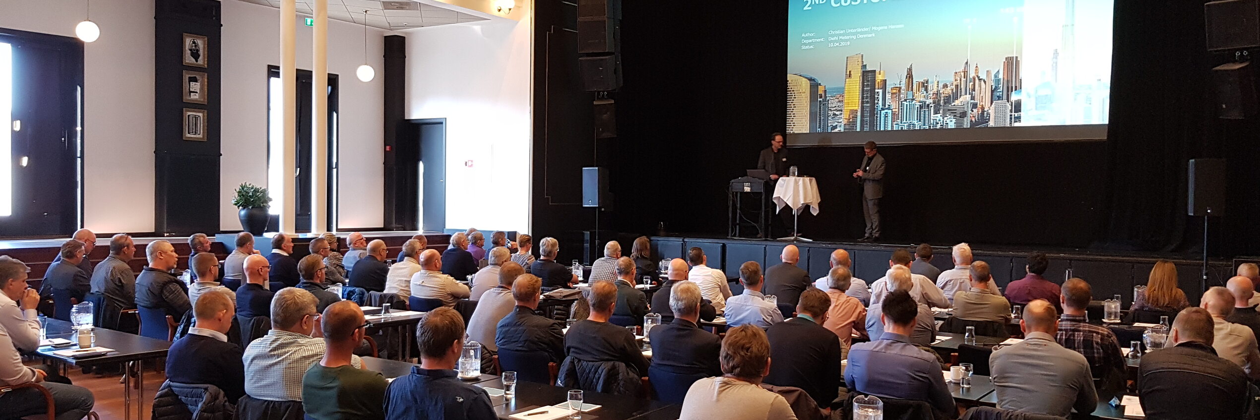 Diehl Metering Customer Day: Anden udgave af vores egen udstilling i Danmark