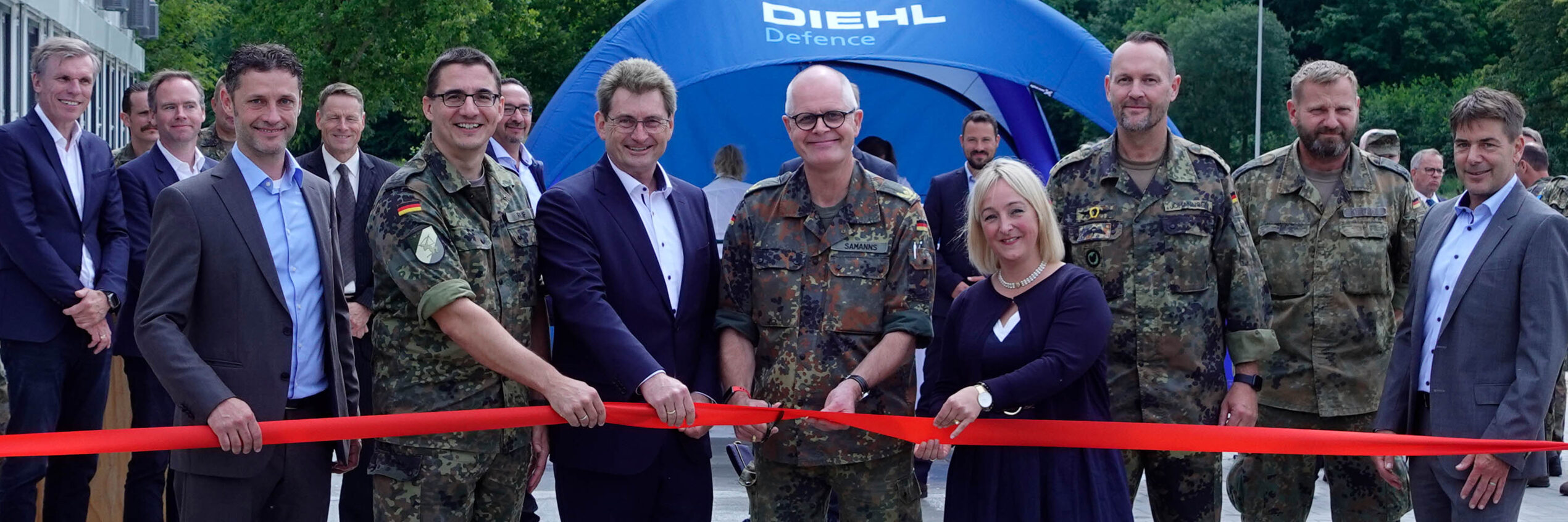 GERMAN AIR FORCE, GMSH AND DIEHL DEFENCE INAUGURATE THE GROUND-BASED AIR DEFENCE TRAINING FACILITY