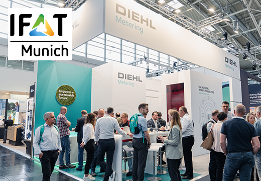 Meet Diehl Metering at IFAT Munich 2026 for smart water | Diehl Metering