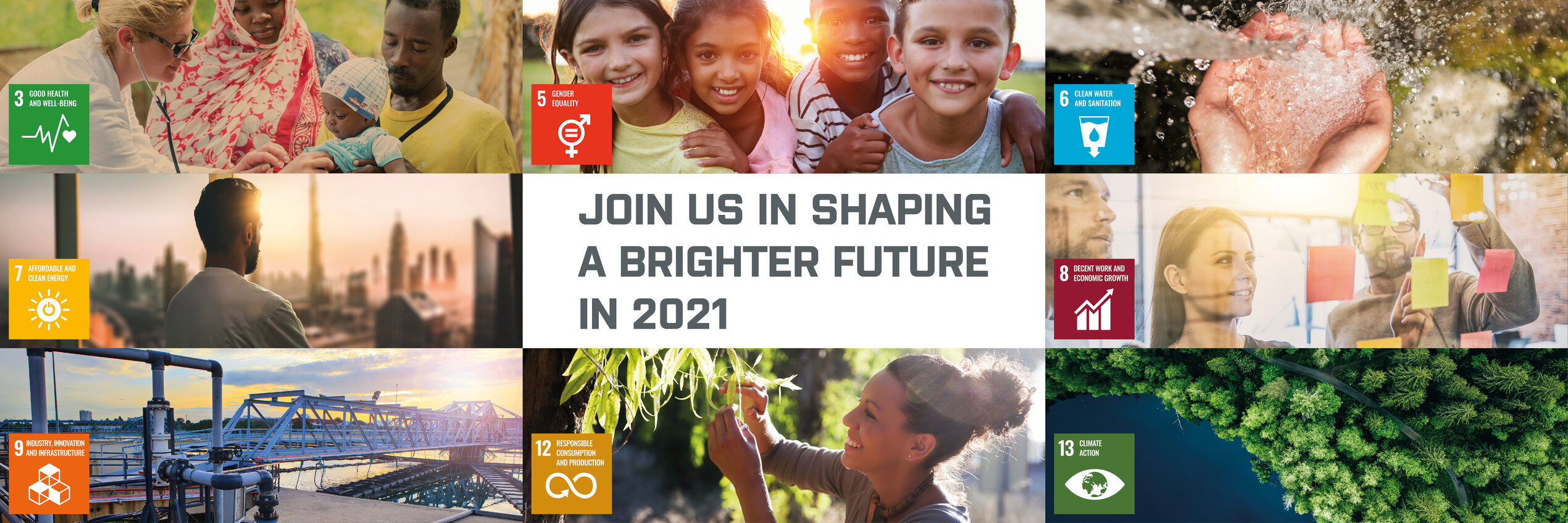 Rejoignez-nous pour façonner un avenir meilleur en 2021