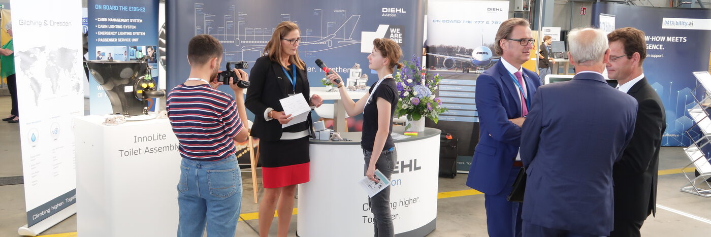 Diehl Aviation exhibits its innovative portfolio of products and services at the National Aviation Conference in Leipzig