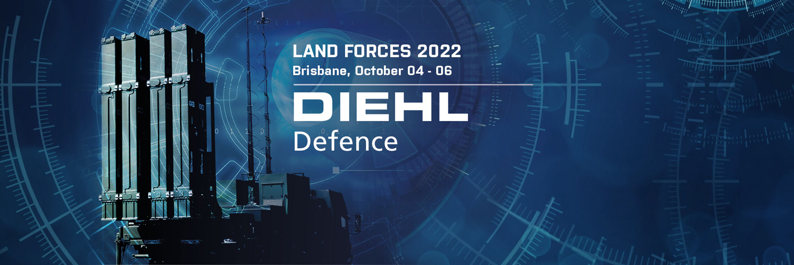 Diehl Defence bei Land Forces 2022 in Brisbane, Australien
