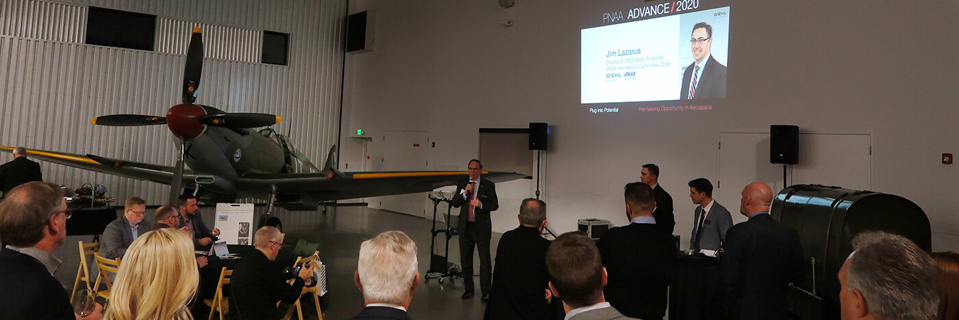 Diehl Aviation erweitert seine Präsenz in Nordamerika und nimmt an der Jahreskonferenz der Pacific Northwest Aerospace Alliance teil