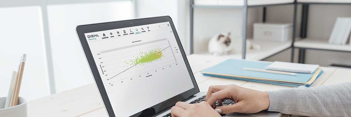 SMART AMR INFRASTRUKTURLØSNING MED SHARKY 775 ULTRASONIC ENERGI MÅLERE.