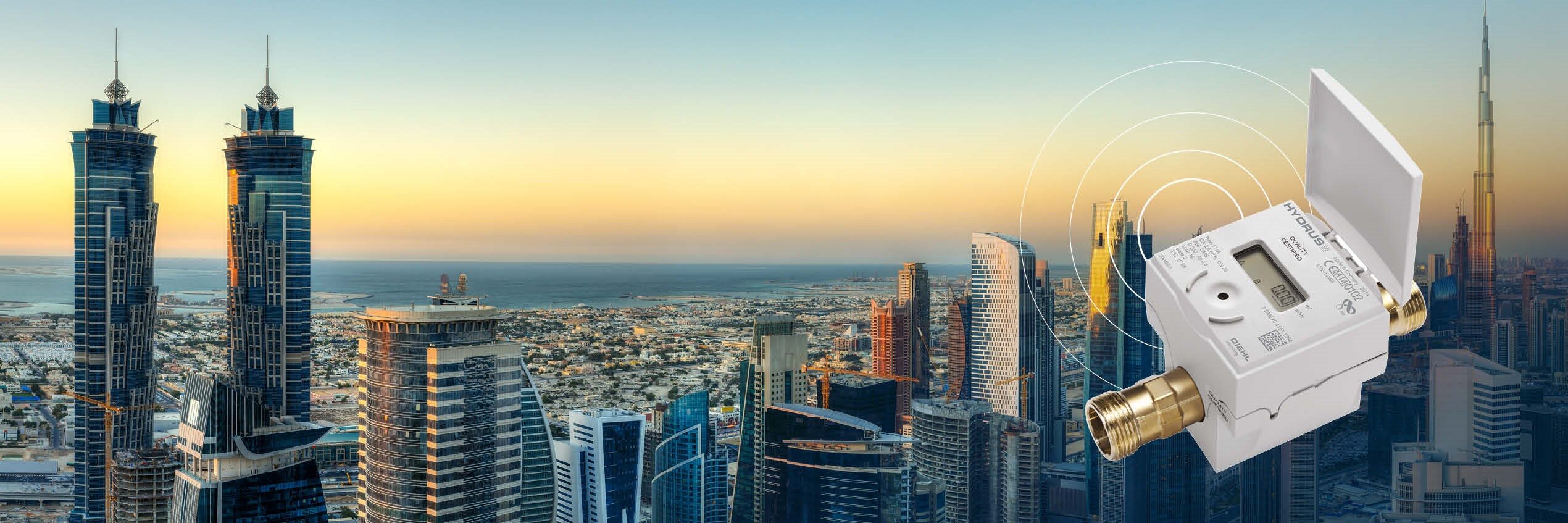 Over 1 million HYDRUS ultrasonic målere: årsagerne til en succeshistorie i UAE
