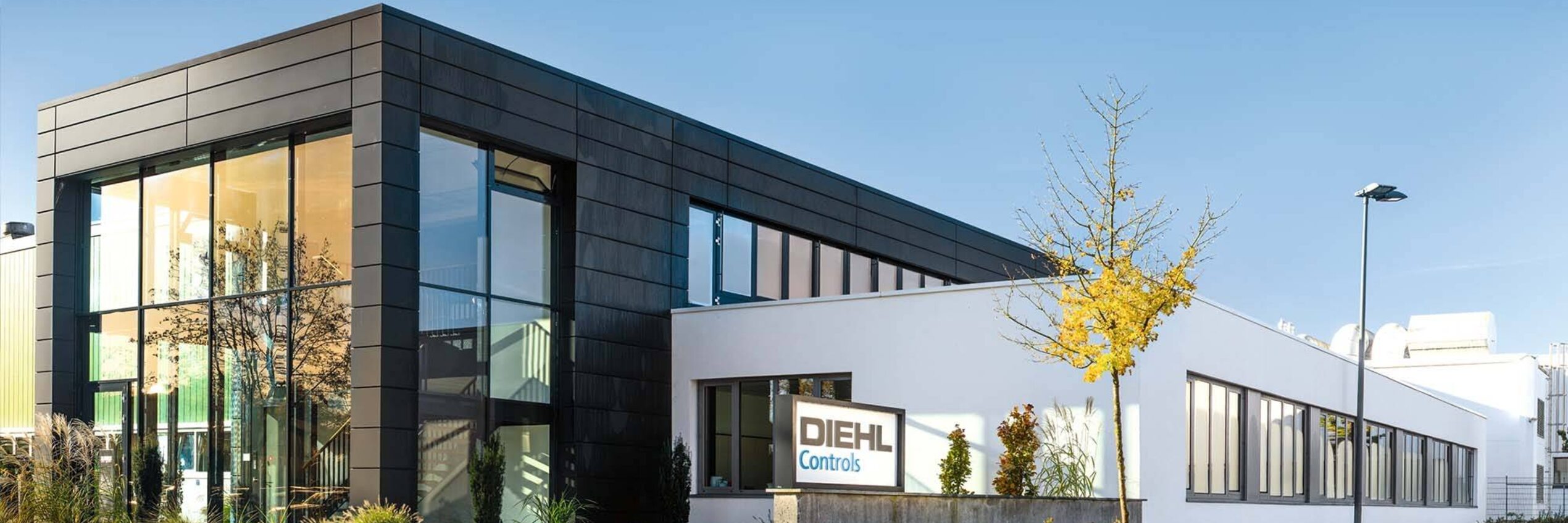 Main building of Diehl Controls in Wangen