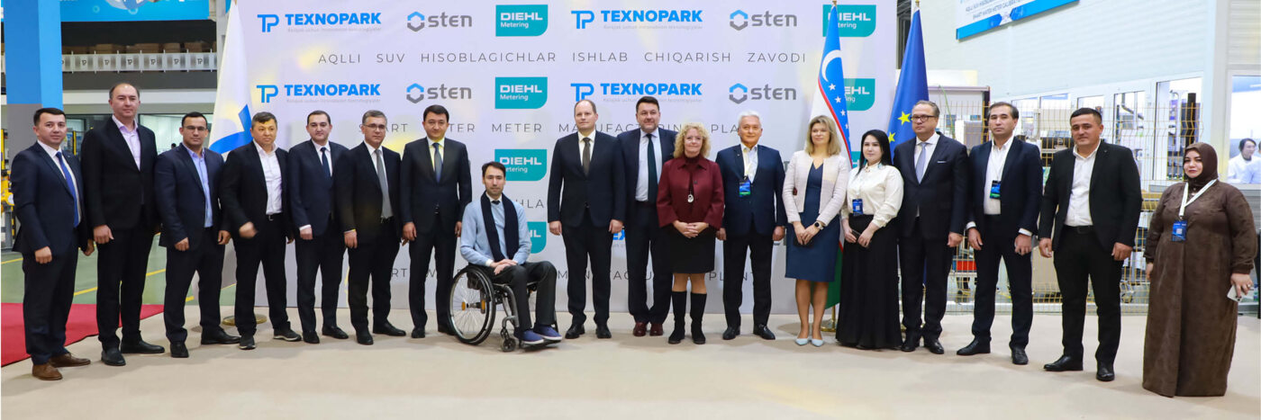 Usbekistans Wasserinfrastruktur: TEXNOPARK & Diehl Metering
