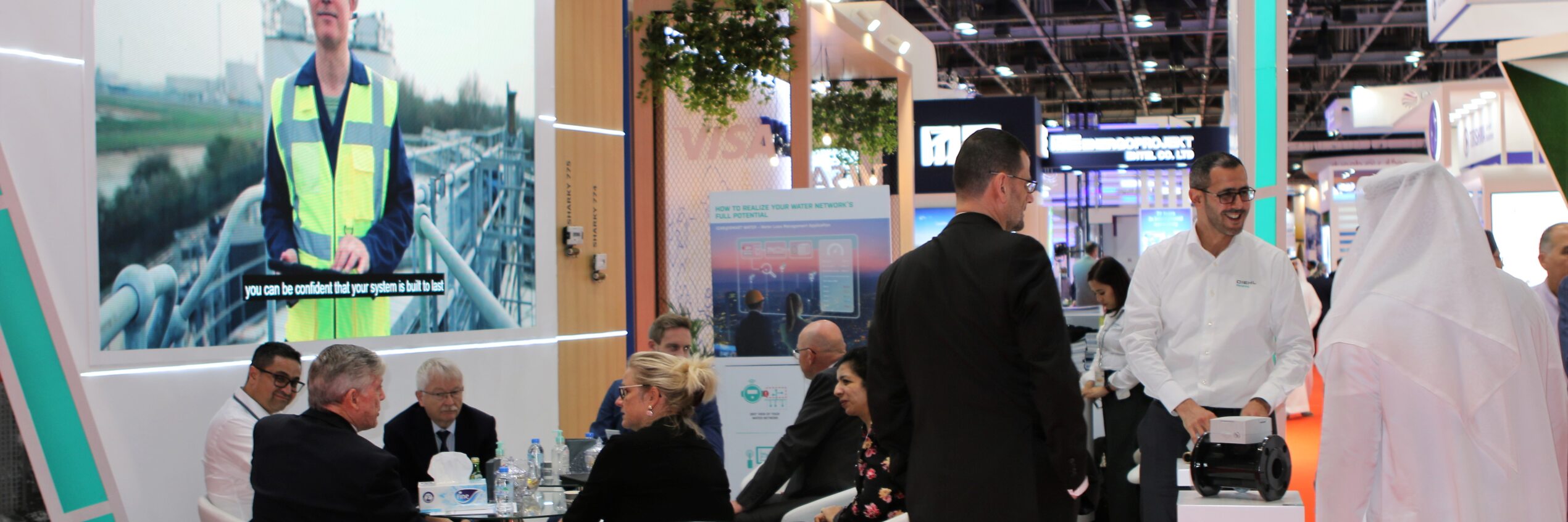 Échange et présentation au Wetex & Dubai Solar Show 2022